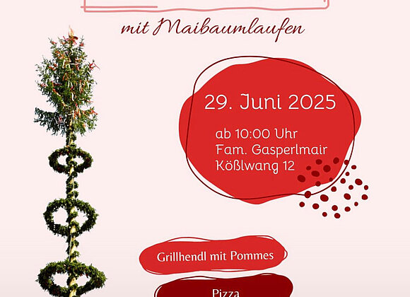 Maibaumlaufen Landjugend Bad Wimsbach